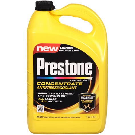 prestone radiator coolant|Antifreeze + Coolant